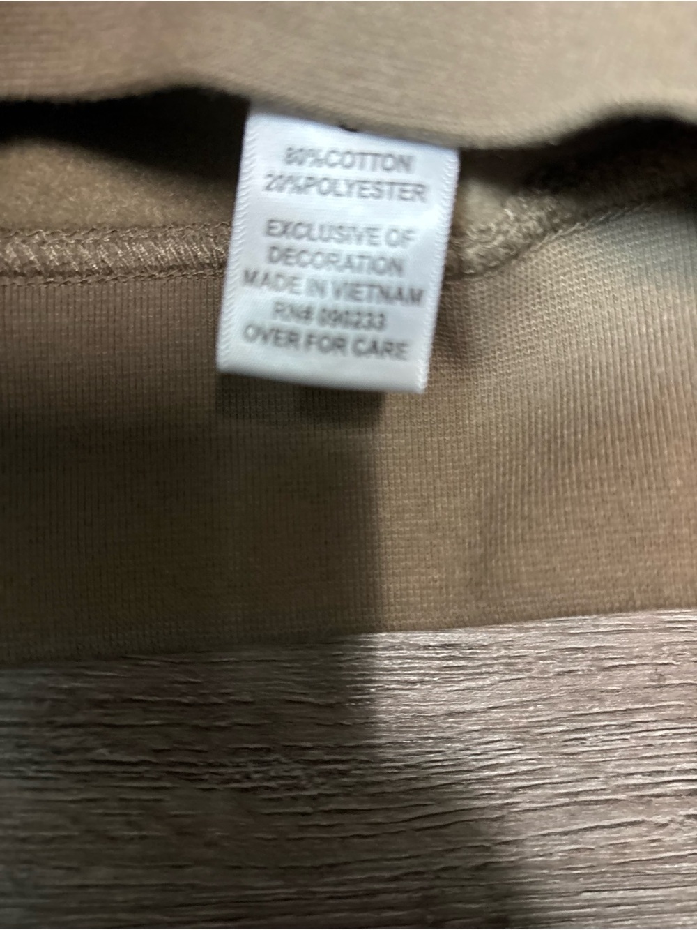 Fw20 fear of god essentials Taupe hoodie - Picture 3 of 7